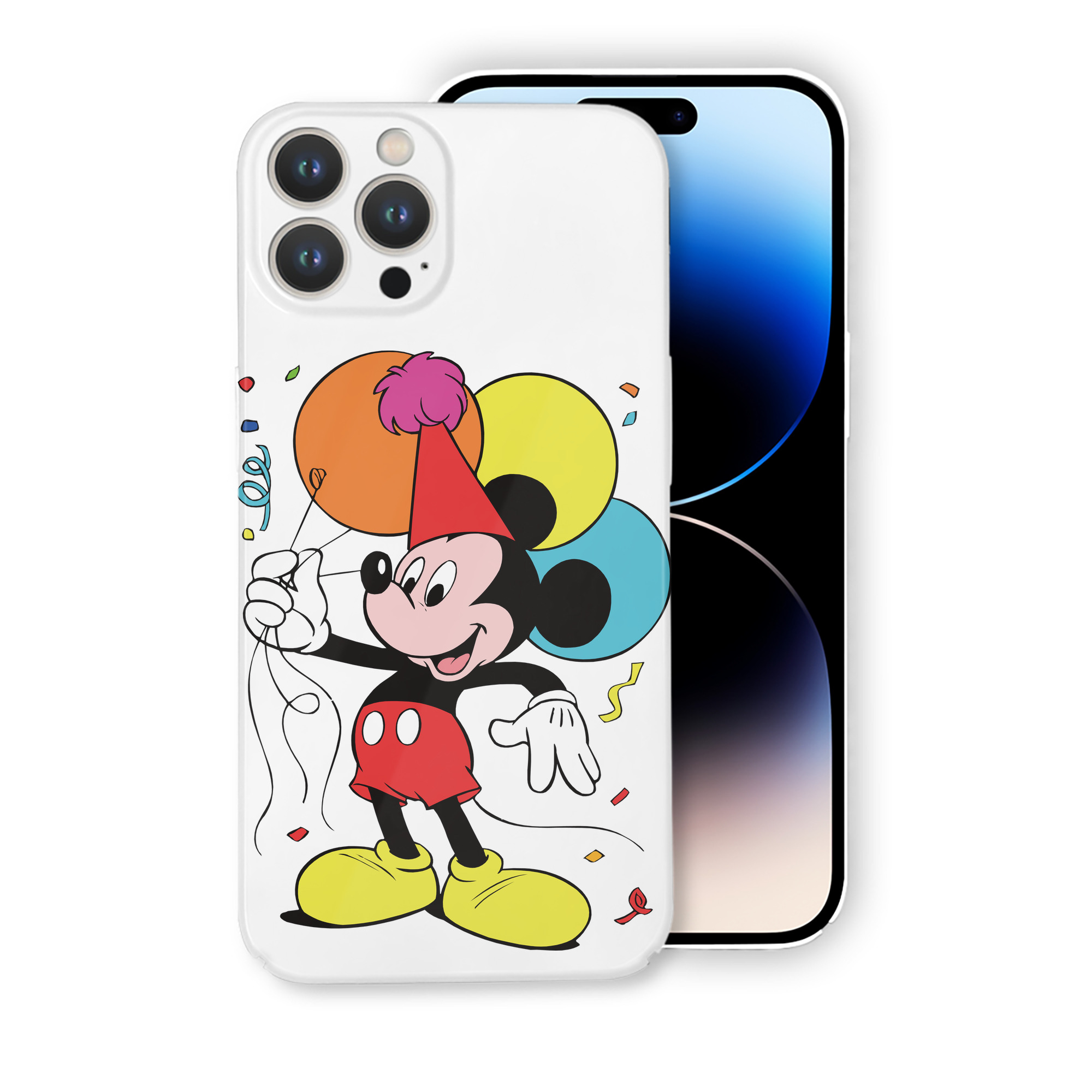 （画像用） ミッキーマウス Mickey Mouse 【iPhone 14シリーズ対応】ハードケース